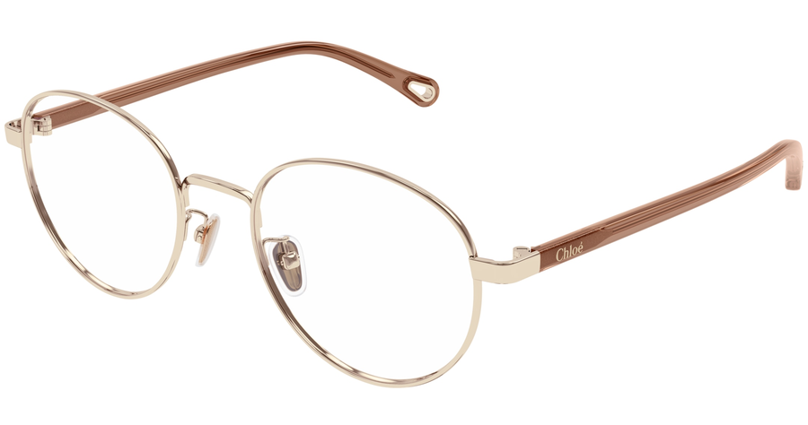 Chloé Brille CH0216OA Gold Damen Metall Rund