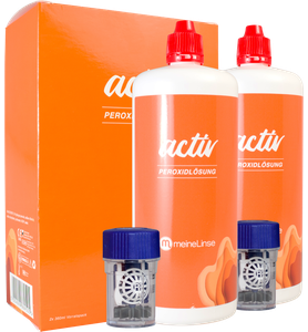 meineLinse activ Peroxidlösung Doppelpack - Ansicht 2