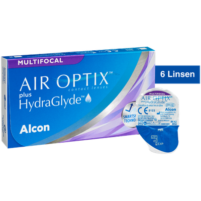  Air Optix plus HydraGlyde multifocal 6er Monatslinsen Ansicht 3