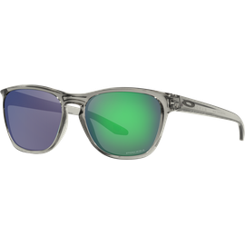 Oakley Manorburn OO9479 947918, Grey Ink/Prizm Jade - verspiegelte Sonnenbrille Herren - Fassung: Grau, Kunststoff, Eckig - Glasfarbe: Prizm Jade
