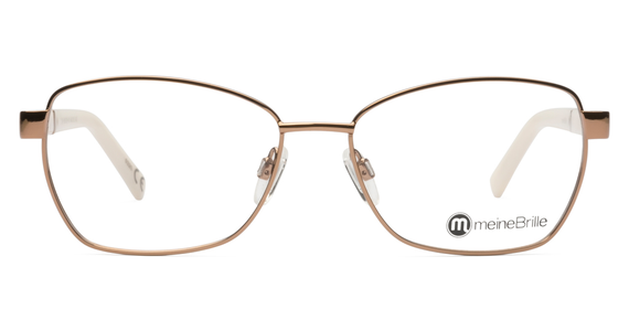 meineBrille 04-06020-01, Kupfergold/Alabaster
