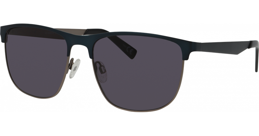 meineBrille Sonnenbrille Herren meineBrille 14-36030-01 Petrolblau / Gun matt Ansicht 1