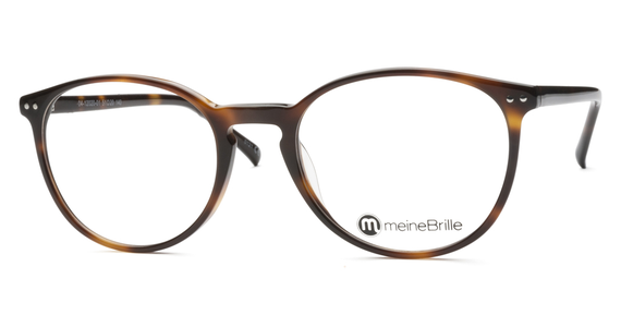 meineBrille 04-12020-01, Havanna Schräg links - Ansicht 2