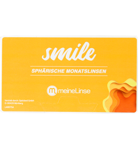 meineLinse smile sphärische Monatslinsen 6er Kontaktlinsen - Ansicht 2
