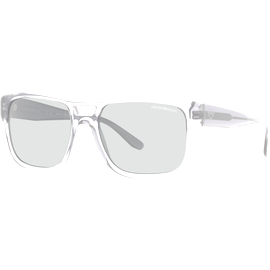 Emporio Armani EA4197 502987 - Sonnenbrille Herren - Fassung: Grau, Kunststoff, Eckig - Glasfarbe: Grau