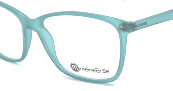 meineBrille 04-69060-02, Türkisgrün matt - Ansicht 4