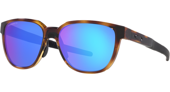 Oakley Actuator OO9250 925004 - Sonnenbrille Herren - Fassung: Braun, Kunststoff, Rechteck - Glasfarbe: Blau - Ansicht 2