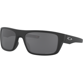 Oakley Drop Point OO9367 936708 - Sonnenbrille Herren - Fassung: Schwarz, Kunststoff, Rechteck - Glasfarbe: Grau