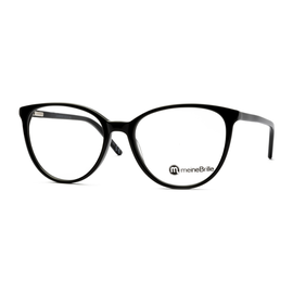 meineBrille 04-06000-01, Schwarz links Cateye Brille