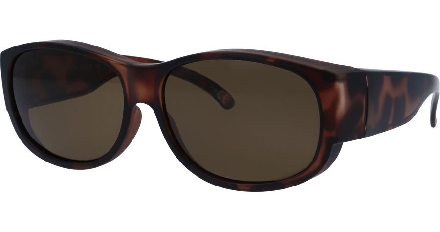 SunRay Sonnenbrille Unisex SunRay 06-71400-01 Überbrille, Havanna matt Ansicht 1