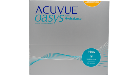 Acuvue Oasys 1-Day for Astigmatism – Torische Tageskontaktlinsen – 90 Stück - Ansicht 2