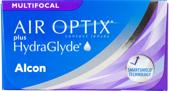 Air Optix plus HydraGlyde Multifocal Monatslinsen Gleitsichtkontaktlinsen – 6er Pack - Ansicht 3