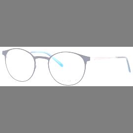 Freigeist Brille 862035 54 70 Herren Fassung: Blau, Metall, Vollrand, Rund