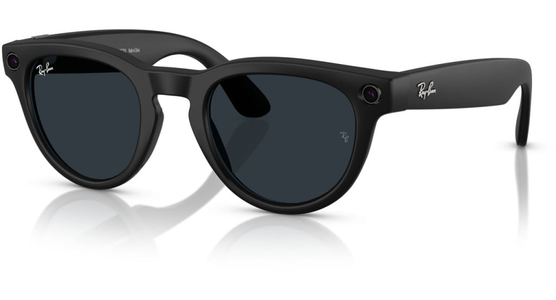 Ray-Ban Meta Headliner RW4009 601S1Z 50 Matt Schwarz selbsttönende Gläser Grau (Gen 1) - Ansicht 3