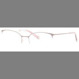 Brendel 902422 52 50 Halbrand Brille Damen Rot Metall