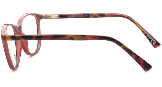 meineBrille 04-96050-01, Weinrot/Rot Havanna - Ansicht 5
