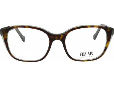 FRAIMS Brille Damen FRAIMS NATURE 03-31110-02 Hazel Havanna / Salbei transparent glänzend Ansicht 2
