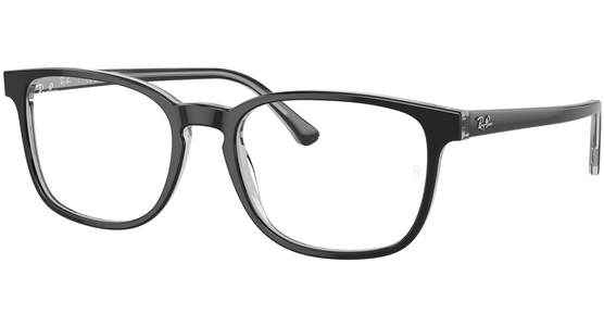 Ray-Ban Brille 0RX5418 8367, Grau Vollrand - Ansicht 2