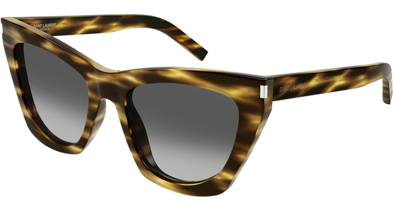 Saint Laurent SL 214 KATE HAVANA Cateye Sonnenbrille - Ansicht 2