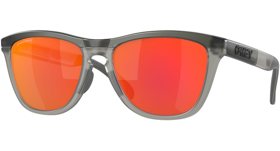 Oakley Frogskins Range OO9284 928401 55 - Sonnenbrille Herren - Fassung: Grau, Kunststoff, Rund - Glasfarbe: Rot - Ansicht 2