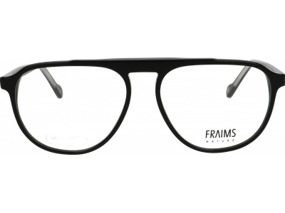 FRAIMS Brille Unisex FRAIMS NATURE 03-41200-01 River, schwarz/schwarz-transparent Ansicht 2