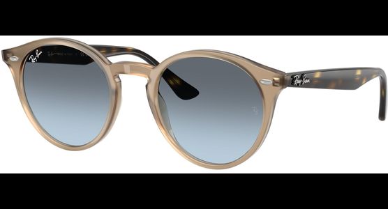 Ray-Ban RB2180 6788V1 - Sonnenbrille Unisex - Fassung: Braun, Kunststoff, Panto - Ansicht 2