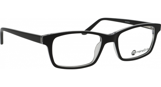 meineBrille 04-30080-02, Schwarz/Crystal - Ansicht 5