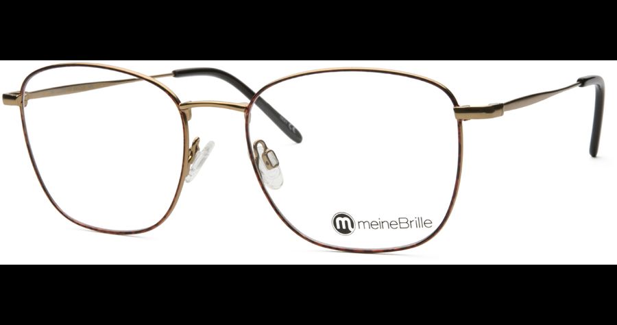 meineBrille 04-12060-02, Gold/ Havanna matt Front