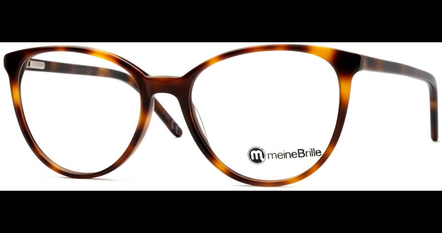 meineBrille 04-06000-02, Havanna links Cateye Brille