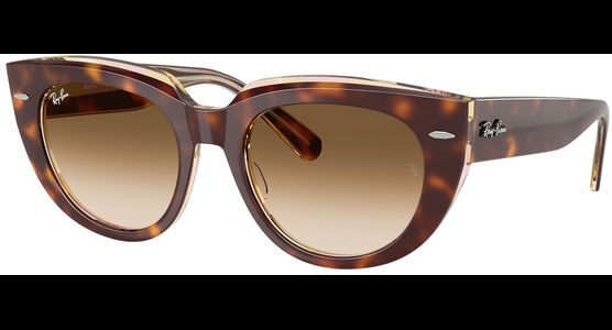 Ray-Ban Doreen RB2286 141451 - Sonnenbrille Damen - Fassung: Havanna, Kunststoff, Eckig - Ansicht 2