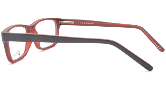 meineBrille 04-69130-01, Marine Blau/Rot Matt seite - Ansicht 5