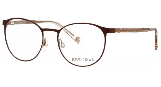 Brendel 902421 52 60 Runde Brille Damen Braun Metall - Ansicht 2
