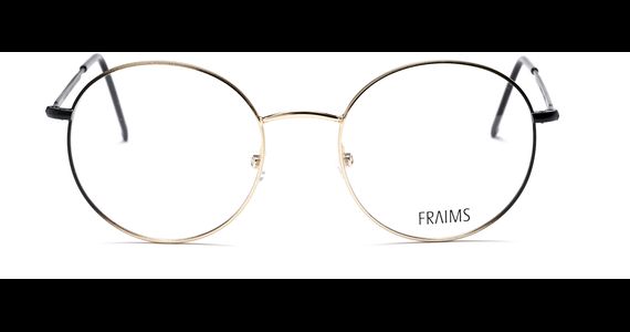 Brille Fraims 03-97170-03 Celine, Schwarz Matt Gold Frontansicht - Ansicht 5