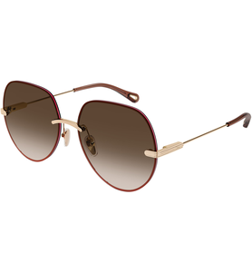 Chloé CH0135S GOLD Sonnenbrille - Ansicht 2