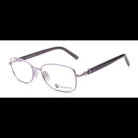 meineBrille 04-69100-01, Flieder/Violett Ovale Brille