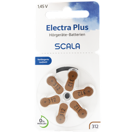 Scala Hörgerätebatterien Electra plus 312 (60 Stk.)