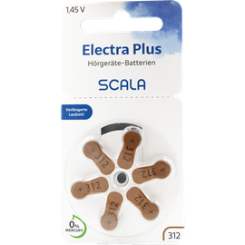 Scala Hörgerätebatterien Electra plus 312 (60 Stk.)