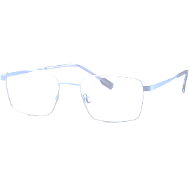 Titanflex Kids 830144 45 73 - Kinderbrille - Fassung: Blau, Metall, Vollrand, Rechteck