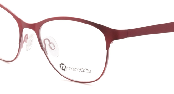 meineBrille 04-87010-02, Rot/Rosa Matt nah - Ansicht 7