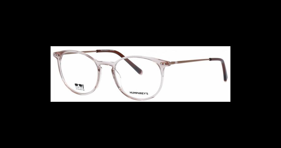 Humphreys Brille Unisex HUMPHREY'S 581066  Rosa/Rosegold/Braun Ansicht 1