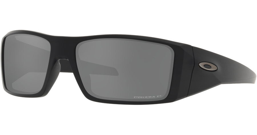 Oakley Heliostat OO9231 923102 - Sonnenbrille Herren - Fassung: Schwarz, Kunststoff, Rechteck - Glasfarbe: Grau