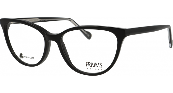 FRAIMS NATURE 03-41180-01 Ilva, schwarz Cateye Brille - Ansicht 2