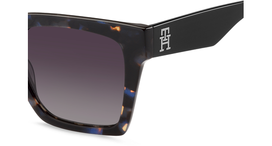 Tommy Hilfiger TH 2100/S 53 Blau Havanna - Ansicht 5