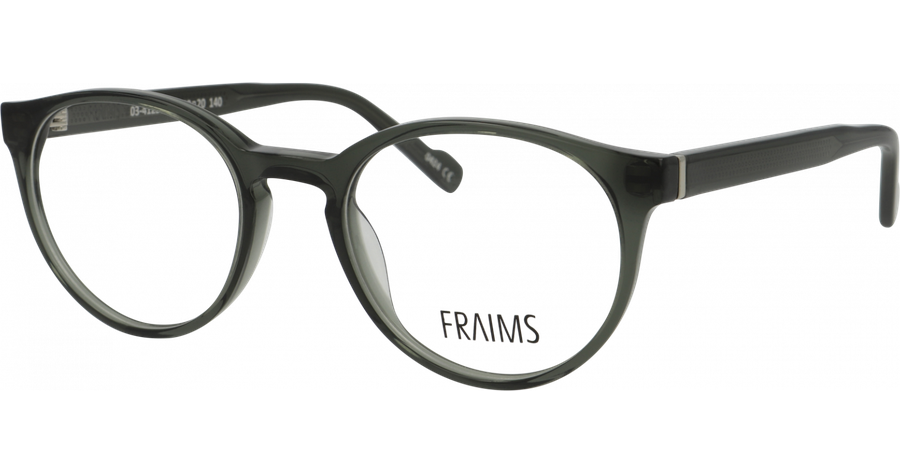 FRAIMS Brille 03-41230-02 Kim, dunkelgrau kristall glänzend Damen Kunststoff, Panto