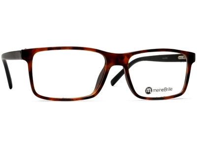 meineBrille 04-06010-01, dunkel Havanna rechts