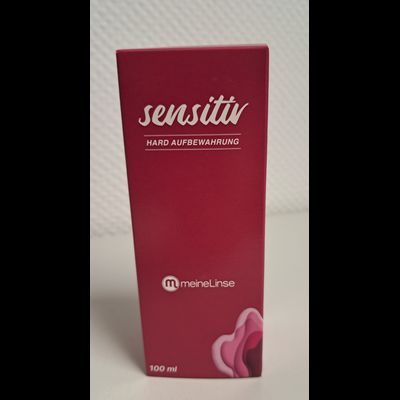  meineLinse sensitiv hard Aufbewahrung Einzelflasche Ansicht 3