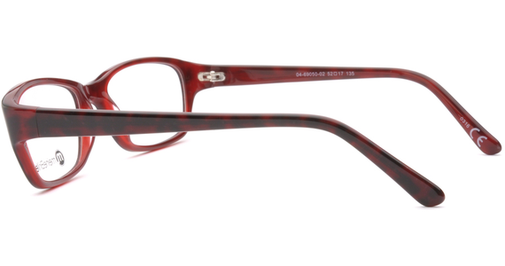 meineBrille 04-69050-02, Dunkelrot - Ansicht 4
