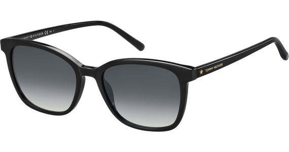TOMMY HILFIGER TH 1723/S Schwarz Sonnenbrille - Ansicht 2