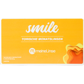 meineLinse smile torische Monatslinsen 3er Kontaktlinsen