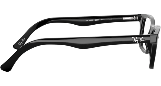 Ray-Ban RX5228 Schwarz - Ansicht 10